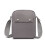 Miss Lulu (Grey) Multi Pocket Cross Body Shoulder Bag 2