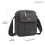Miss Lulu (Black) Multi Pocket Cross Body Shoulder Bag 4