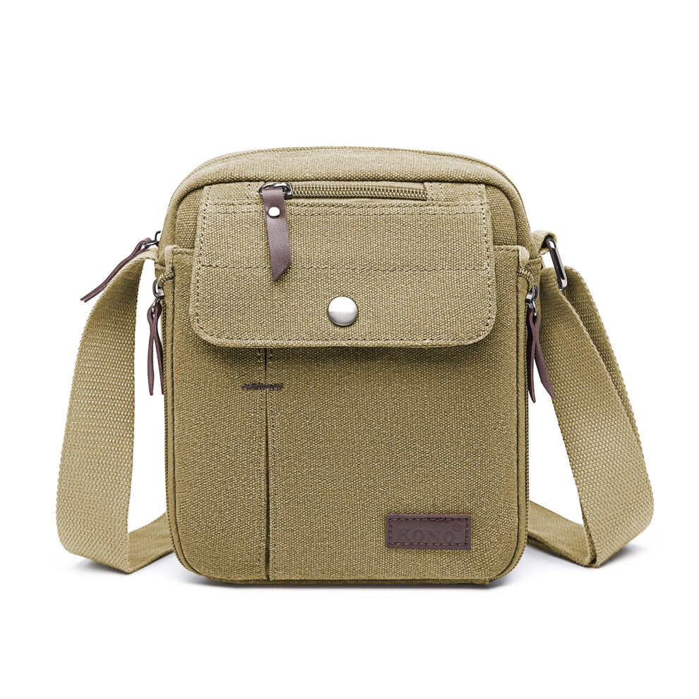 (Khaki) Miss LuLu Cross Body Shoulder Bag