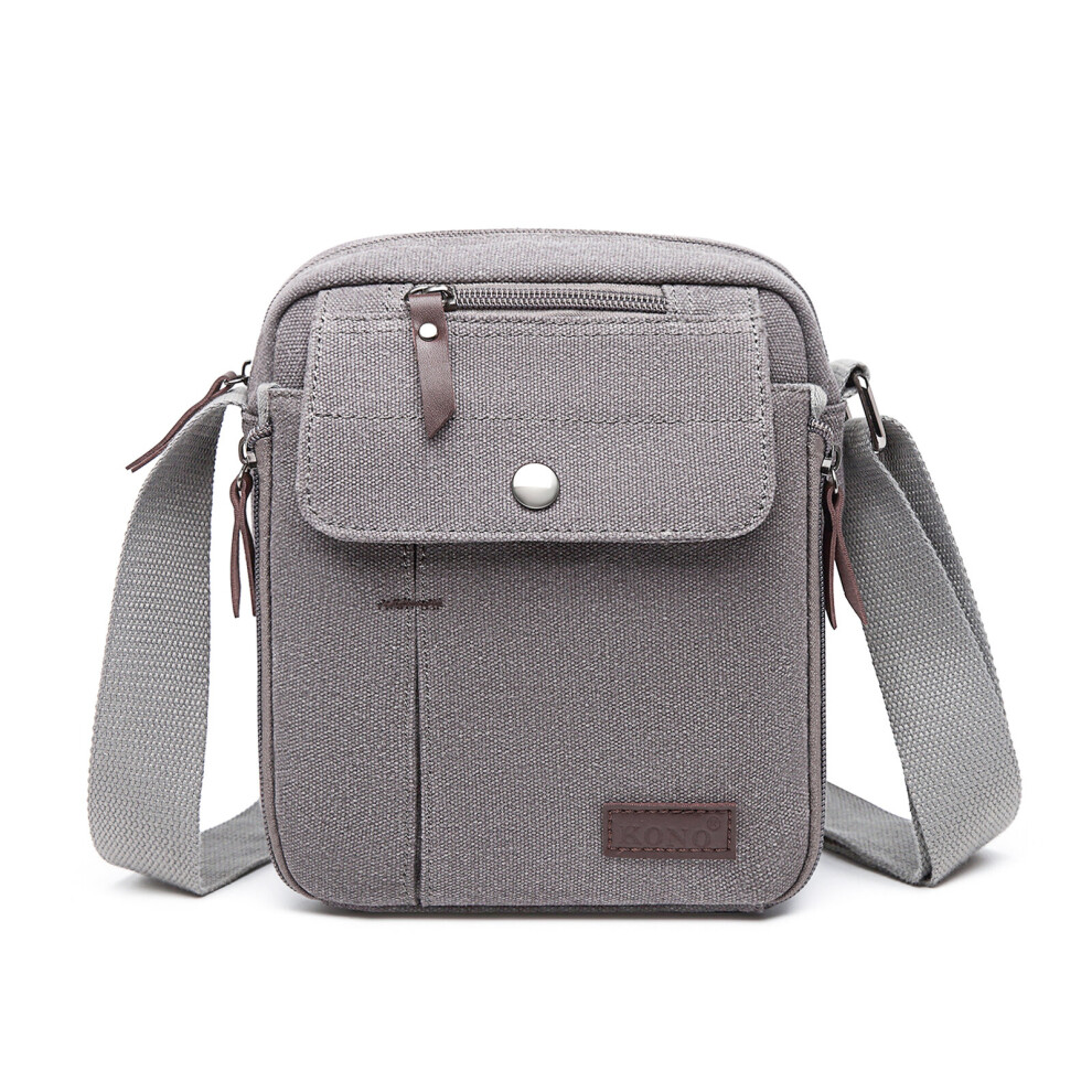 (Grey) Miss LuLu Cross Body Shoulder Bag