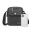Miss Lulu (Black) Multi Pocket Cross Body Shoulder Bag 3