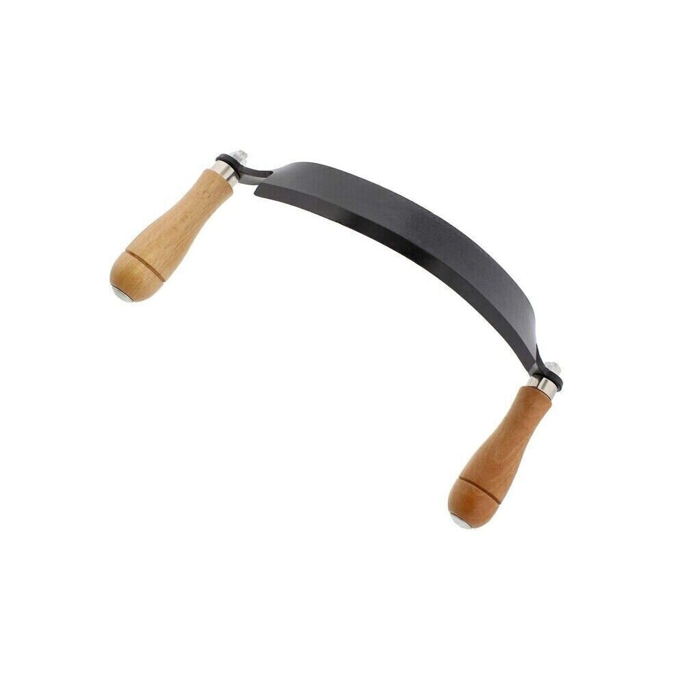 (  Curved) Draw Shave Knife 8 IN Curved Straight Draw Knife Wood Woodworking Debarking Tool