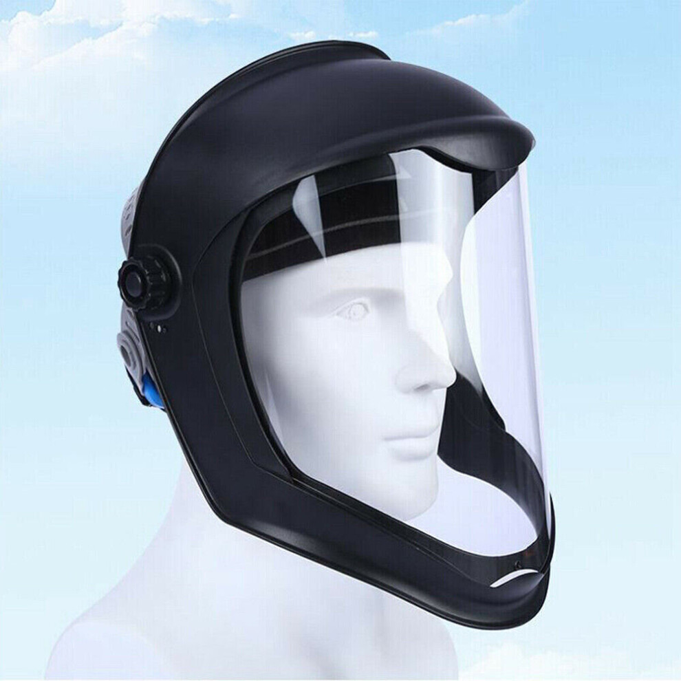 (  Anti-Fog Mask) Safety Grinding Welding Face Shield Mask Helmet Clear Polycarbonate Visor Kits