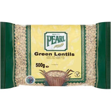 White Pearl Green Lentils 500g (Pack Of 10)