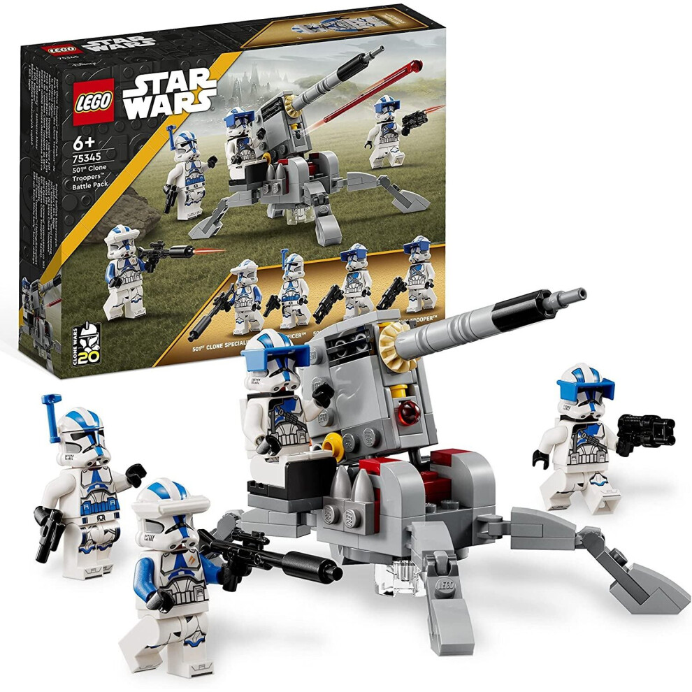 LEGO Star Wars 501st Clone Troopers Battle Pack Set 75345