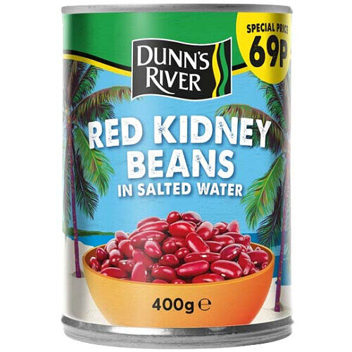Dunn's River Red Kidney Beans 400g (Pack of 6)
