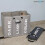 (Light Grey) Collapsible Xl Laundry Basket Dirty Washing 6