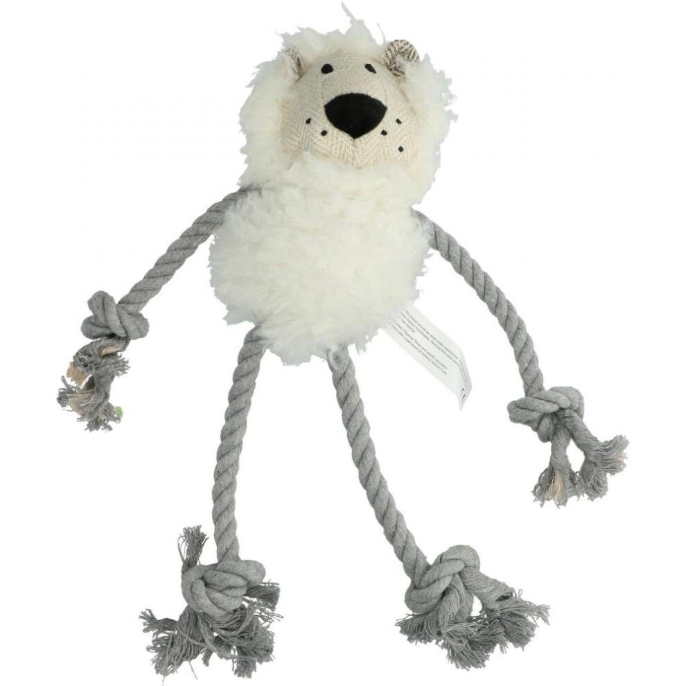 Kong Dog Knots Moose Toy With Rope