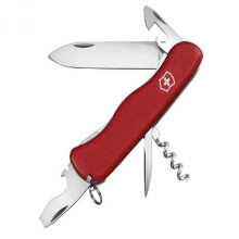 Canivete - Victorinox - Picknicker - Vermelho - 11 funções - Lâmina com fechadura