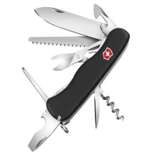 Couteau de poche - Victorinox - Outrider - Noir - 14 fonctions - 158 g