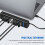 7 Ports Hub USB 3.0 High Speed Multiple Adapter Extension Cable PC 4