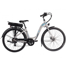 Lectro Avanti 19" 36Volt 250w 7 Speed Commute Electric Bike Grey