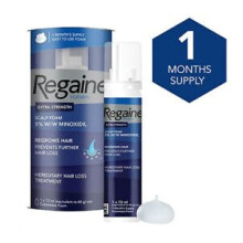 (1 Month Supply) Regaine 5% Extra Strength Hair Regrowth / Hair Loss Treatment Foam For Men