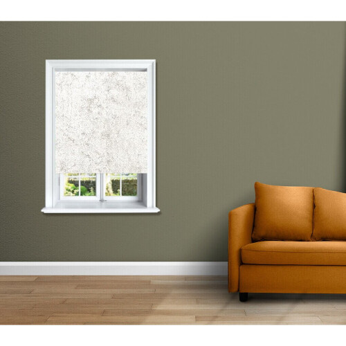 (Pearl, 120 cm Width x 165 cm Drop) VELVET CRUSHED ROLLER BLIND 2