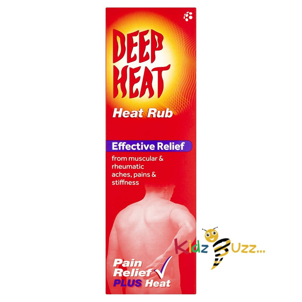 (Pack Of 6) Deep Heat Cream Treatment Of Muscular Pains 35g