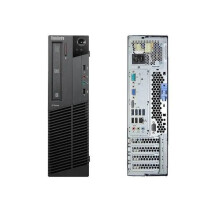 FCS LENOVO SFF PC Quad Core i5-3470 3.20GHz 8GB 256GB SSD DVD WiFi Windows 10 Professional Desktop PC Computer With Antivirus - Refurbished