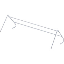 AAMEN White 2-Bar Portable Radiator Drying Rack for Clothing Pack Of 2
