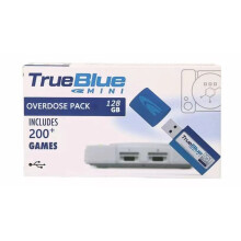 (OVERDOSE PACK) True Blue Mini - Crackhead Pack ( 64 GB ) 101 of the best PS1 games included