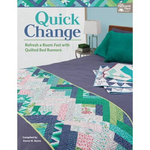 Quick Change Refresh a Room Fast with Quilted Bed Runners That Patchwork Place