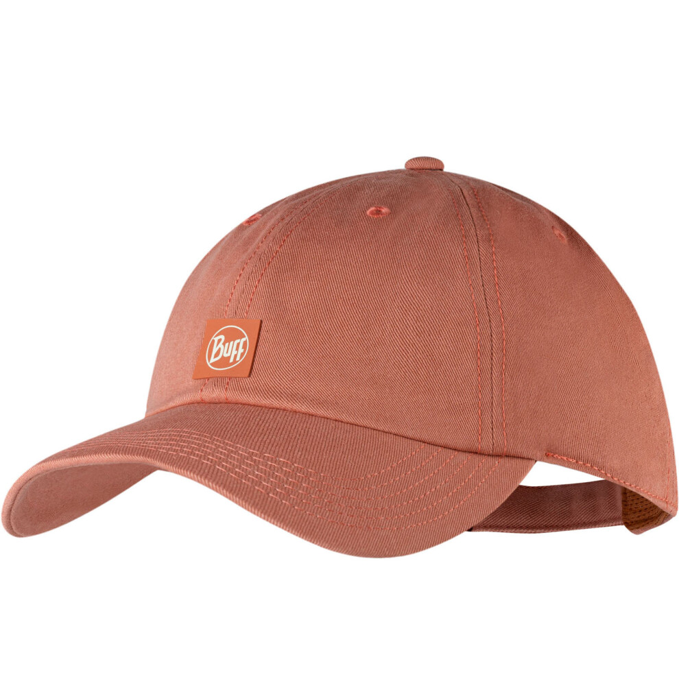 Buff (One Size, Orange) Adults Solid Upf 50 6 Panel Lightweight Running Baseball Cap Hat Brown