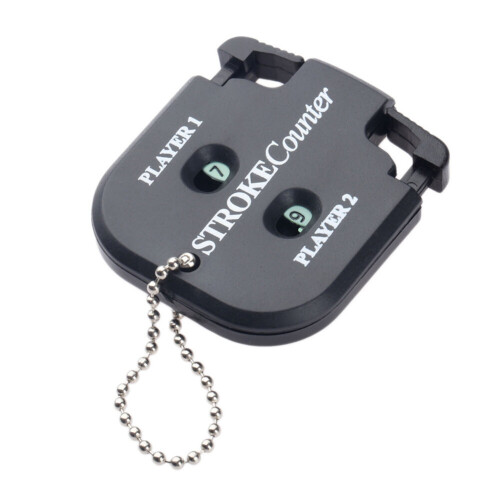 Mini Golf Shot Count Stroke Putt Score Counter Handy Two Digits Scoring Keeper With Key Chain Golf Training 2