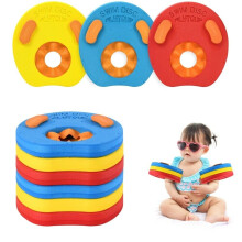 (  6pcs) Adjustable EVA Foam Inflatable Pool Float Board Baby Swimming Armband Circles