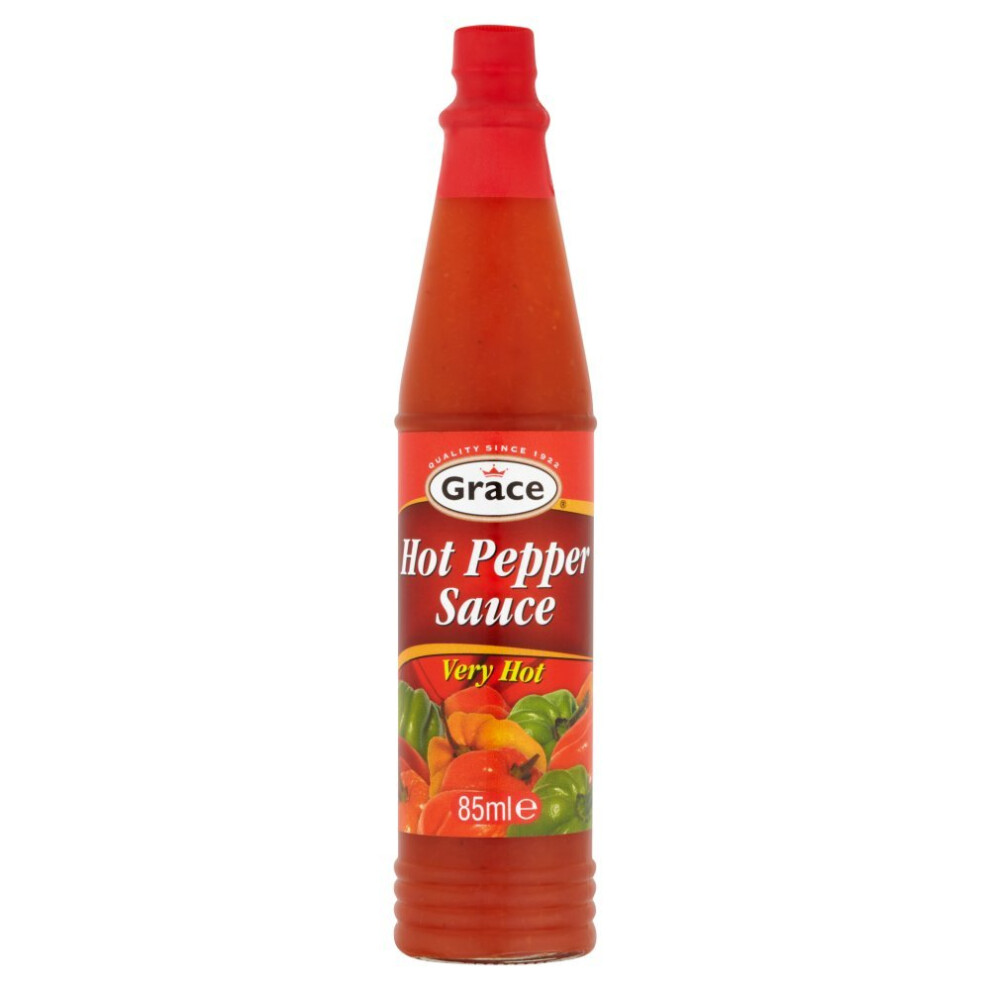 Grace Hot Pepper Sauce 85ml (Pack of 12)