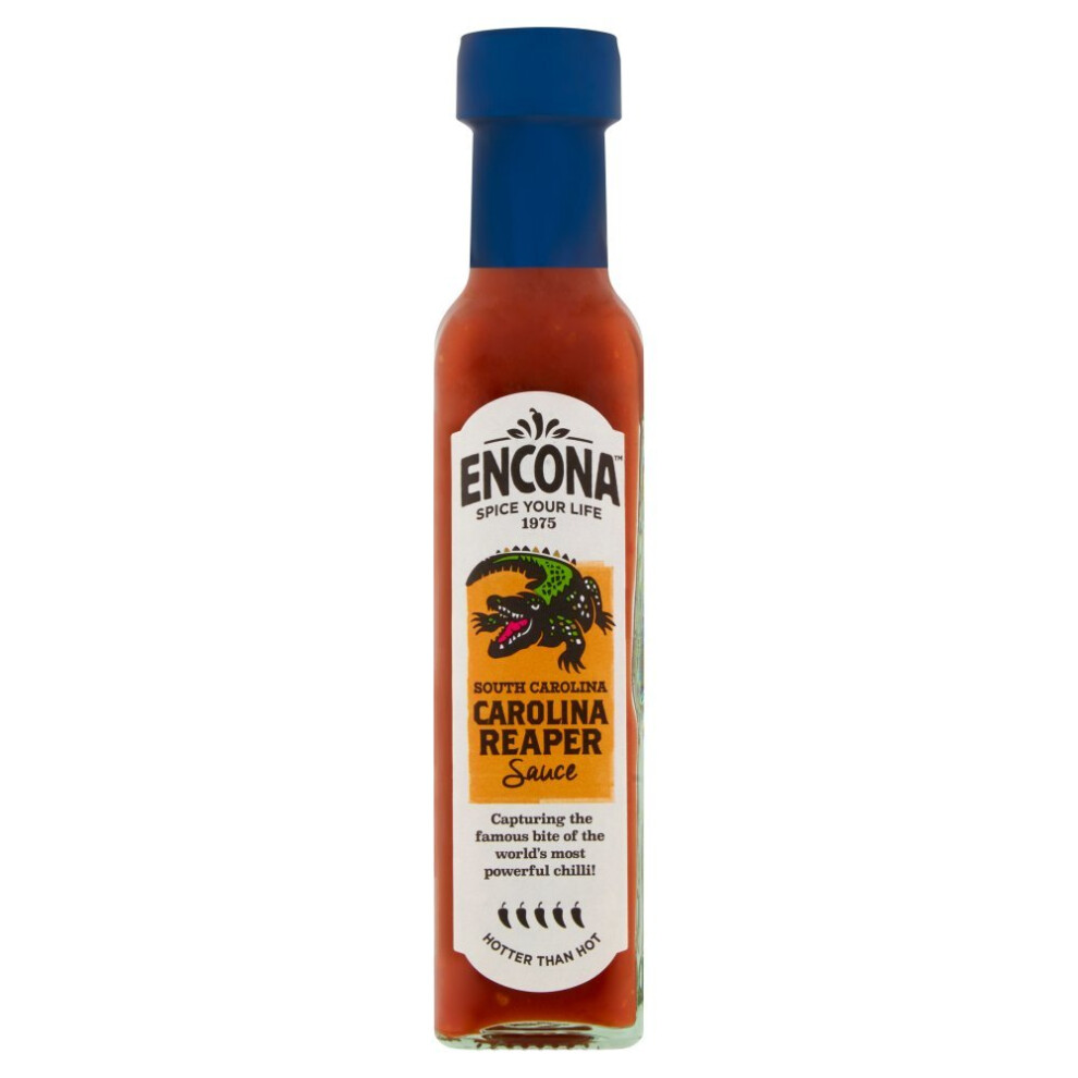 Encona South Carolina Carolina Reaper Sauce 142Ml (Pack Of 3)