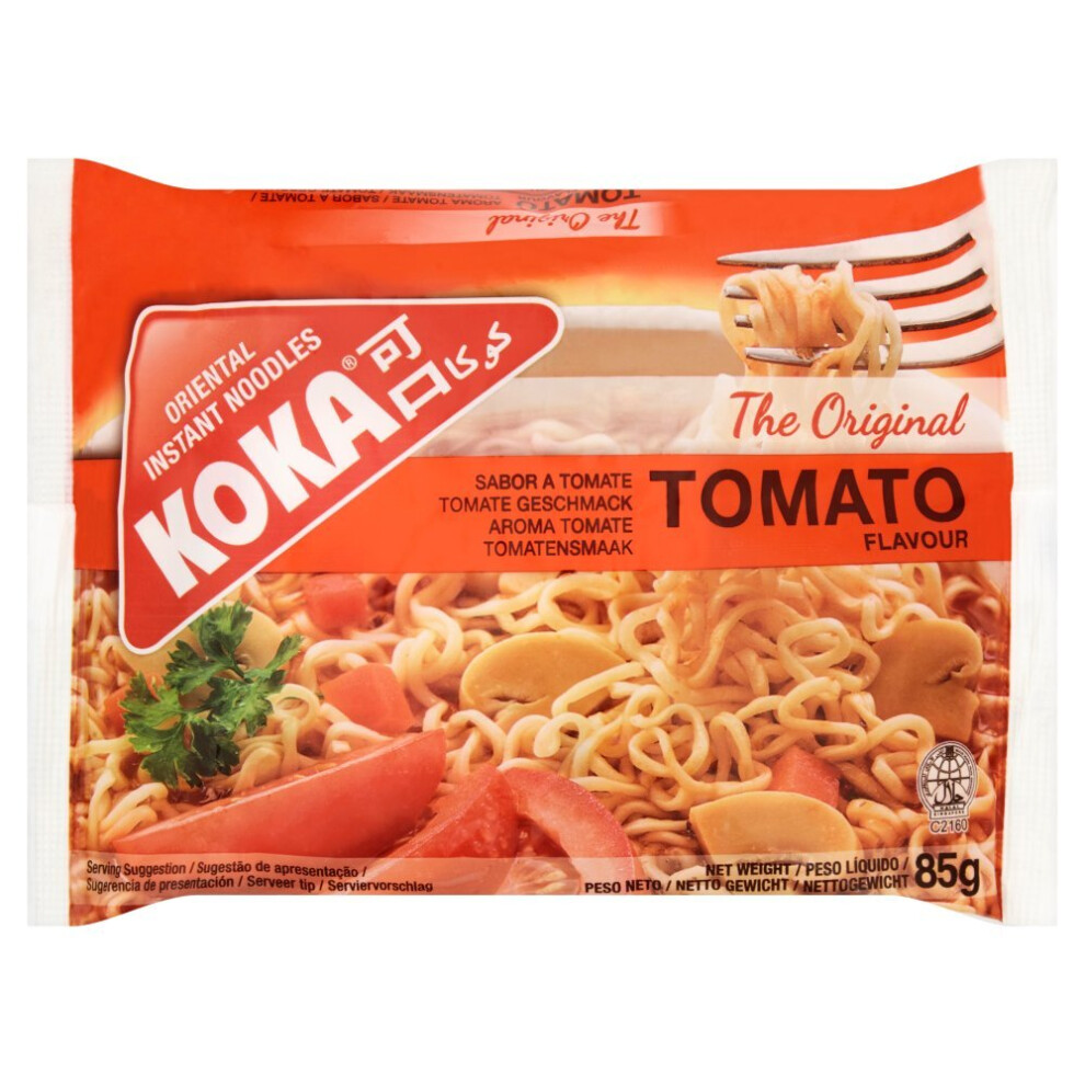 Koka Oriental Instant Noodles The Original Tomato Flavour 85g (Pack of 20)