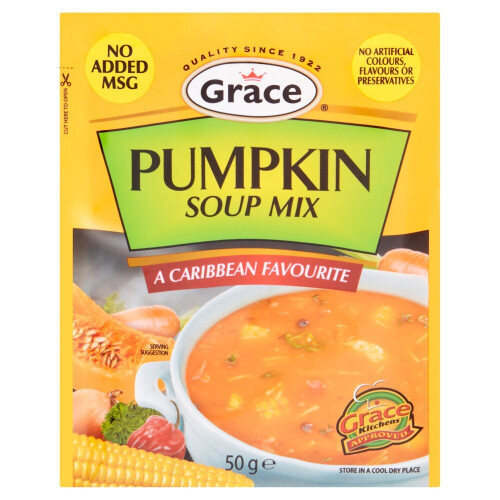 Grace Pumpkin Soup Mix 50g (Pack of 12) 2
