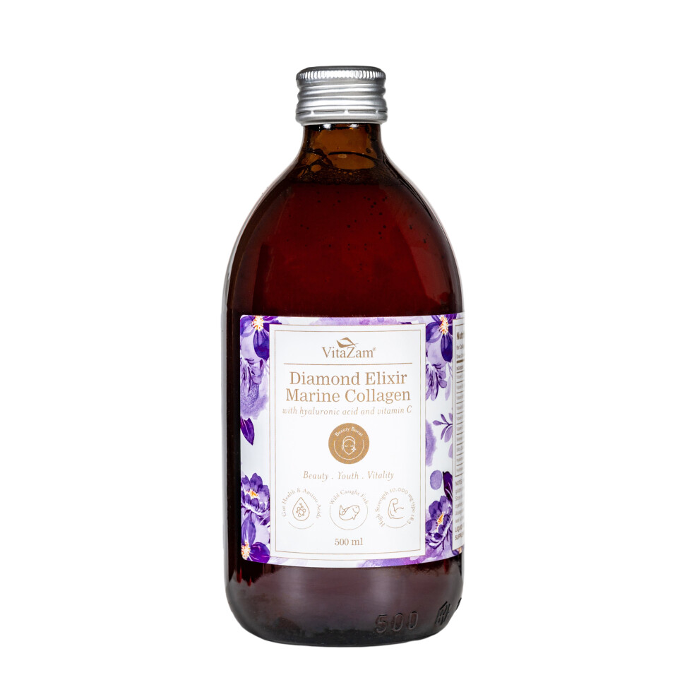 Vitazam Diamond Elixir Marine Collagen Liquid Supplement Drink