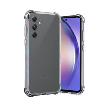 (Clear) Case For Samsung Galaxy A54 5G Silicone Gel Phone Cover