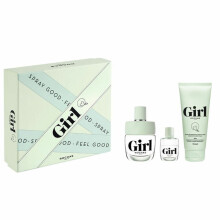 Set van Parfum Vrouw Rochas Girl 3 Stuks