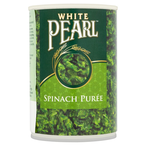 White Pearl Spinach Puree 395g (Pack of 2) 2