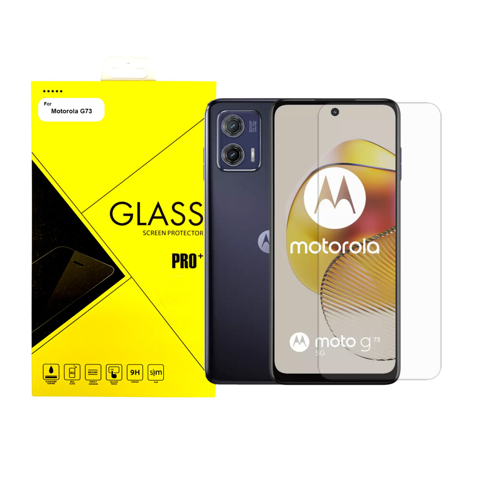 For Motorola G73 Screen Protector Phone Tempered Glass 5060972623442