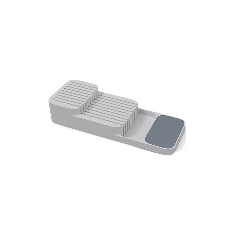 (Grey) Practical Drawer Knife Separation Organizer