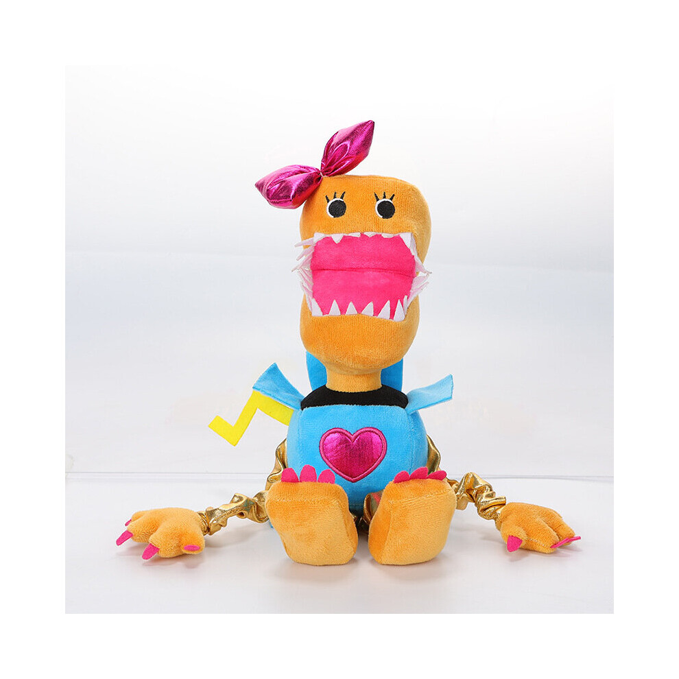 Bonxaif (30Cm Bow) Boxy Boo Plush Toy Stuffed Animal Plushie Doll Toys Gift For Kids Children Golden