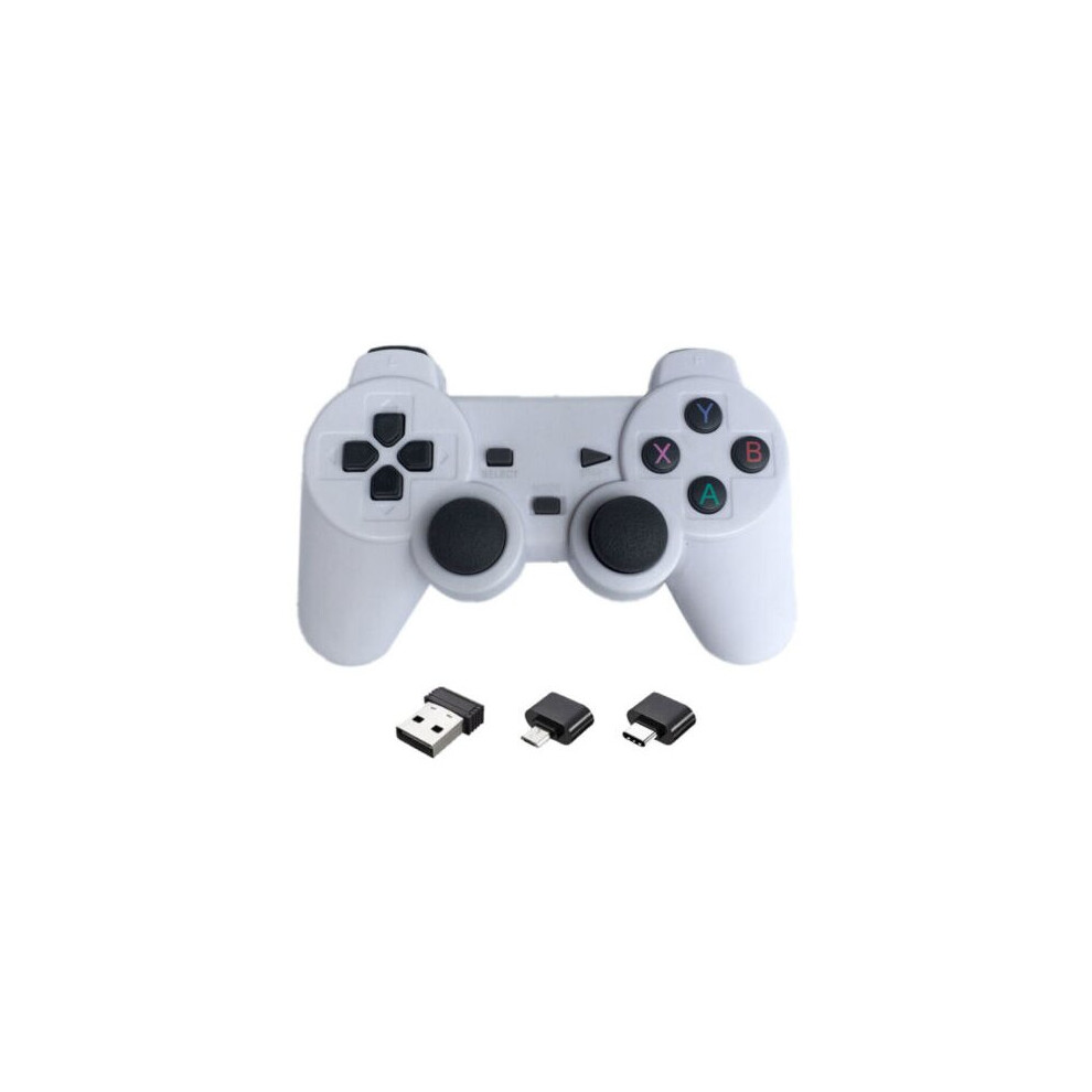 (White) PC Wireless Controller for PC / Laptop / Android