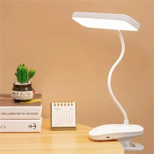 360° Flexible Table Lamp with Clip 3 Modes Brightness Dimming LED Desk Lamp Bedside Night Light