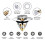 Universal Bathroom Sink Drain Stopper Basin Core Filter 4