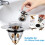 Universal Bathroom Sink Drain Stopper Basin Core Filter 1