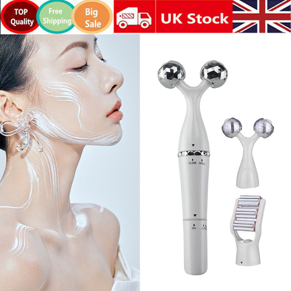 Srj Star 3D Facial Roller Massager V Face Lifting Massage Instrument Body Shaping