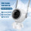 Ranpo (White) USB Rechargeable Astronaut Leafless Neck Desk Fan 6