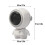 Ranpo (Black) USB Rechargeable Astronaut Leafless Neck Desk Fan 10