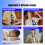 Ranpo (White) USB Rechargeable Astronaut Leafless Neck Desk Fan 8