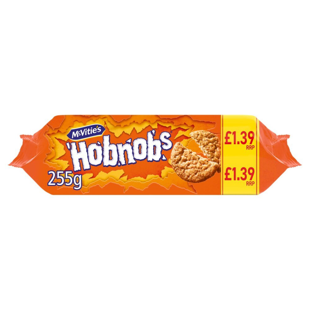 Mcvities Mcvitie's Hobnobs The Oaty One 255G (Pack Of 12)