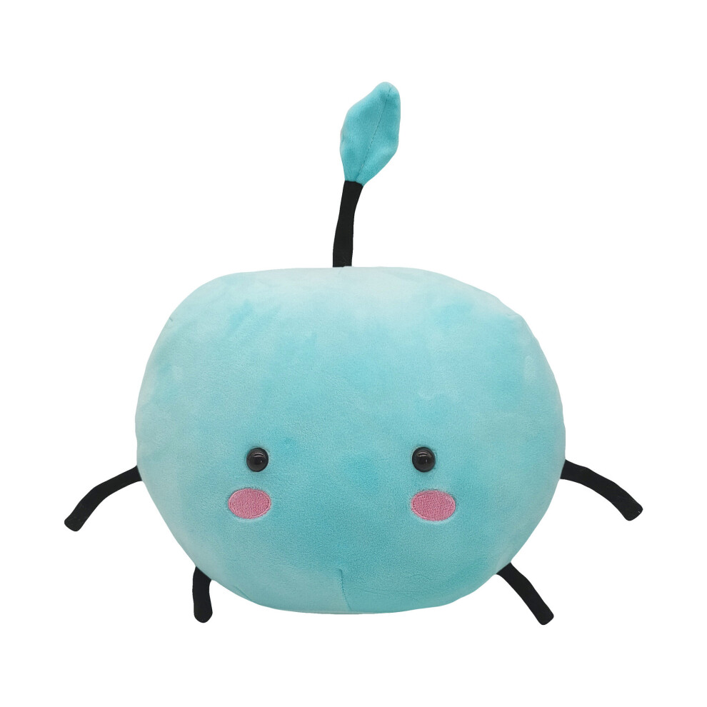 (Blue) Stardew Valley Junimo Cute Apple Soft Plush Dolls Blue