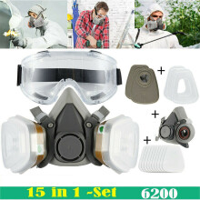 6200 Respirator Mask Safety Dust Face Cover Paint Face Cover Gas Mask