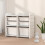 Living And Home Plastic Kids Toys Storage Cabinet Books Organizer 2