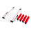 PC Golf Alignment Trainer Aid Eye Line Swing Training Speed Trap Practice Base Tool Golfzubehör 2